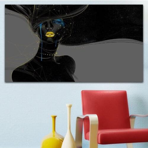 WLONG Large Size Printing Oil Painting Geometry Abstract Wallpapers Canvas Prints Pictures For Living Room And Bedroom No Frames