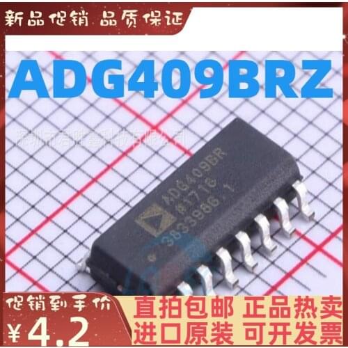 2-10PCS/lot ADG409 ADG409BR ADG409BRZ SOP16 New original IC