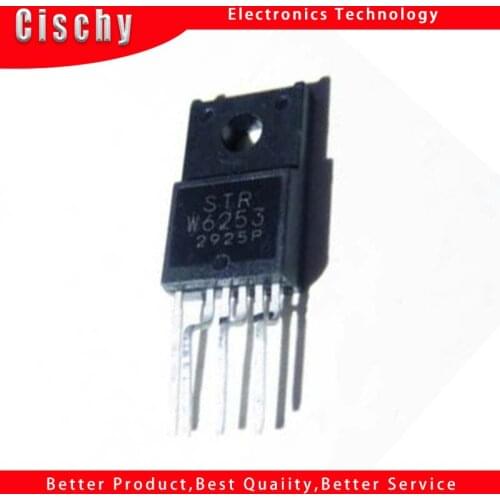 1pcs/lot STR-W6253 STRW6253 W6253 TO-220F In Stock
