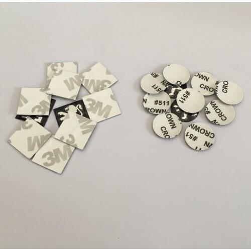 10pcs 14mm 16mm Car Remote Key Fob Emblem Badge Radio button Sticker Replacement car Styling accessories