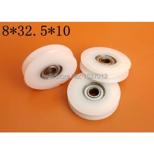 30pcs 608ZZ 8*32.5*10 V groove roller wheel ball bearings