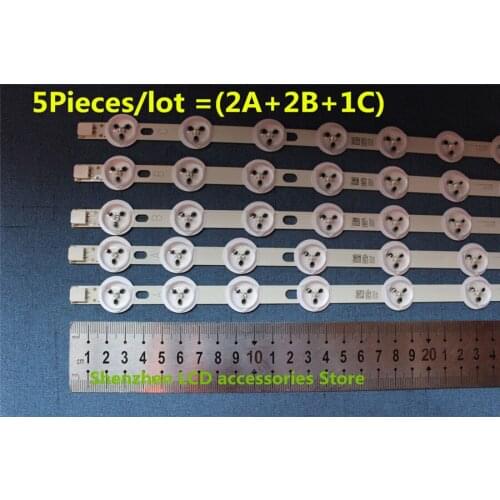 5Pieces/lot 355mm ABC type For LG 39'' TV 9FLHY168D 39PF3025D 39FHD-CNOV LC-39LD145K VES390UNDC-01 VES400UNDS-02 original NEW