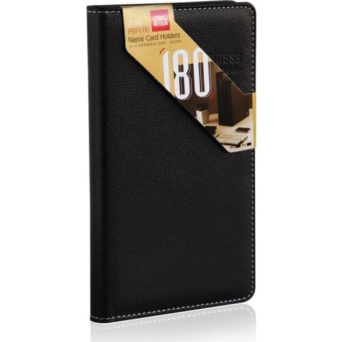 5792 Business Card Book Skin 180 Book Large Capacity Clip Business Card Package Learning Stationery Office Supplies