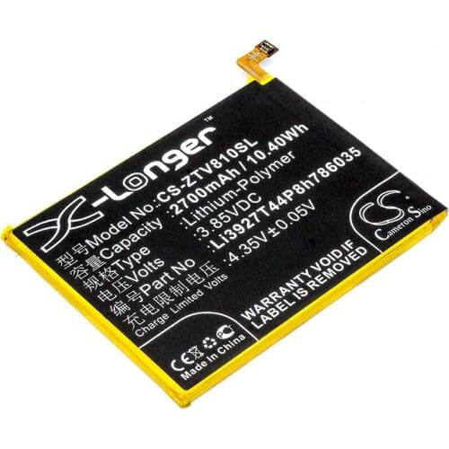 Cameron Sino 2700mah battery for ZTE Blade V8 BV0800 Li3927T44P8h786035 batteries