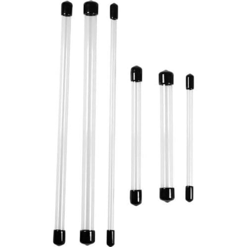 50pcs Acrylic Clear Incense Tube Plastic Incense Barrel Transparent Joss Sticks Storage Box Gift Package