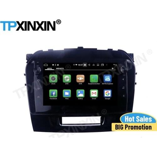 Carplay Car Radio 2 Din Stereo With Screen Android For Suzuki Vitara 4 2014 2015 2016 2017 2018 GPS Player Navigation Audio Unit