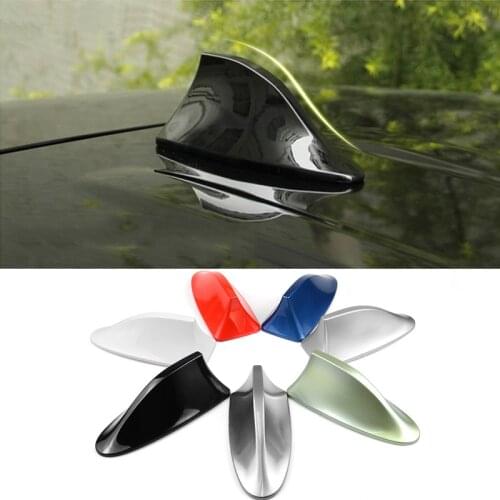 Car Radio Shark Fin Car Shark Antenna Radio FM Signal Design For All Cars Aerials Antenna Car Styling