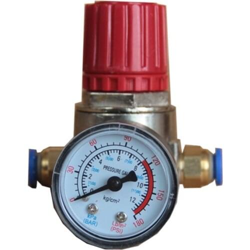 Air Compressor Pressure Switch Pressure Vavle with Regulator Control Valve Gauge, Air Pump Air Compressor Parts