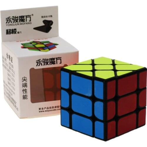 2016 Yongjun yj Fisher V2 3x3 Magic Cube Puzzle Cubo Magico Child Grownups Brain Teaser Educational Toys toy professional adults