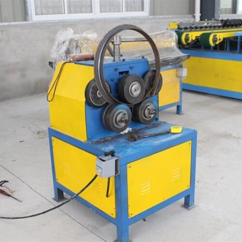 JY-50 Electric Iron Angle Bending Rolling Machine for Round Steel Curl Forming