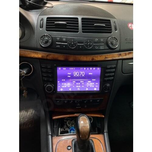 For Mercedes Benz E-Class W211 E200 E220 E300 E350 Android 10 GPS RDS DSP Multimedia Player Radio Tape Recorder Headunit Wifi