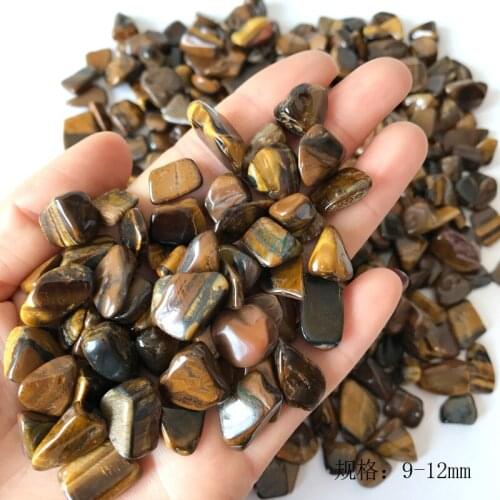 Natural Tiger Eye Gravel tumbled bulk quartz Stone Healing 100g