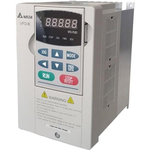 New In Box VFD007B43A VFD-B Inverter Frequency converter 750w 1HP 3 PHASE 380V 400HZ