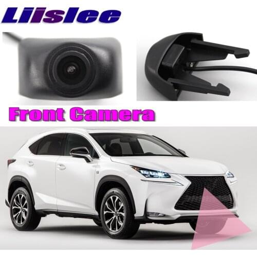 For Lexus NX AZ10 2014~2020 Car LOGO Front Camera Night Vision HD Waterproof Wide Angle Degree Embedded Blind Spot Area Camera