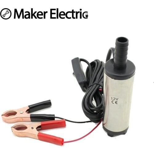 High Quality DC 12/24V Submersible Diesel Fuel Water Oil Pump On/Off Switch Car Camping Portable