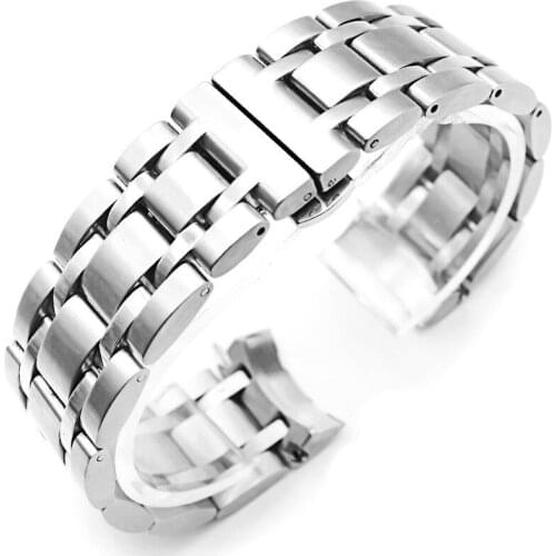 Watch Accessories Band 22mm 23mm 24mm Solid Stainless Steel Watch Strap for Tissot Library Diagram T035 Series Watch Chain