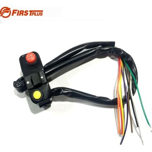 Universal 7/8" Aluminum Motorcycle Handlebar Mount Switches Horn Electronic Turn Signal Light Switch For BMW GS YAMAHA Honda