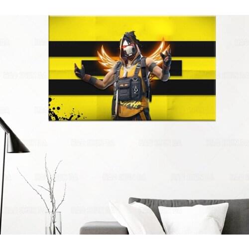 Garena Free Fire Video Game Poster Paintings Free Fire Battlegrounds Games Art Print Canvas poster Wall Art birthday gift