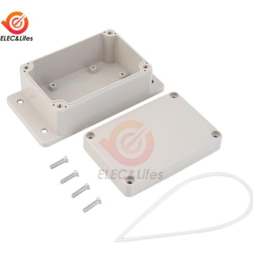 100x68x50mm ABS Plastic Waterproof Electronic Enclosure Project PCB Box Case Shell Electrical Connector