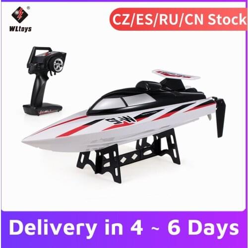 WLtoys WL912-A RC Racing Boat 2.4G 35KM/H High Speed 390 Motor Capsize Protection Remote Control Toy Boats