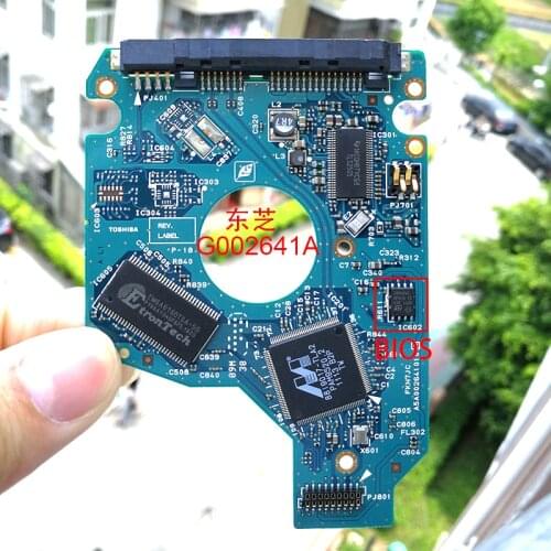 Hard drive PCB controller G002641A for Toshiba 2.5 inch SATA hdd data recovery hard drive repair