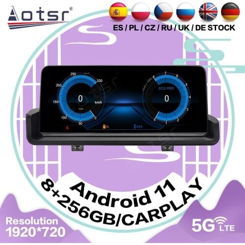 256G Carplay 5G Android 11 Player For BMW 3 Series E90 E91 E92 E93 2005 2006 2007 2008 2009 2010 2011 2012 GPS Stereo Radio Unit