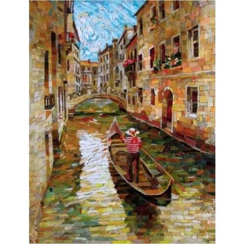 Diamont Painting Scenery Diamond Art Painting Cross Stitch Kit Diamond Painting Full Drill Round
