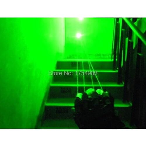 Free shipping Chiristmas DJ Club 5 pcs 532nm 80mw Green Laser Gloves stage laser show laser for dance supplies With hand LED
