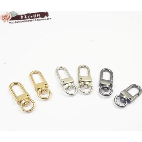 Free shipping high quality bag strap hook bag hardware bag buckle bag clasp chain connect jump ring alloy buckle