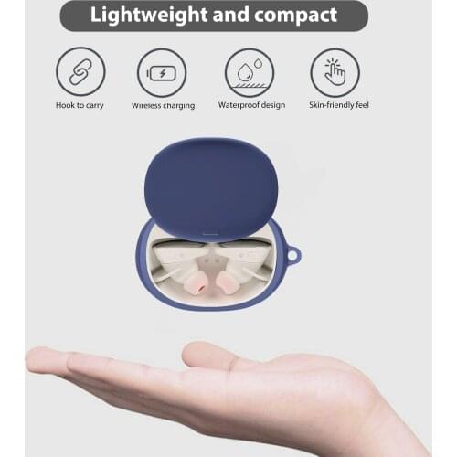 Anti-fall Earphone Case For-Anker -Soundcore Liberty Air 2 Pro Wireless Earbuds Dust-proof Silicone Cover Protective Shell