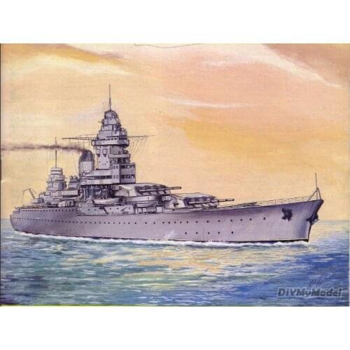 DIYMyModeI French stehassburg battleship DIY Handcraft Paper Model Kit HandmadeToy Puzzles Gift Movie prop