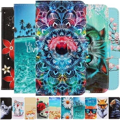 Redmi 9C NFC 9 Prime 9A 9AT 9i Leather Case Wallet Flip Cover For Xiaomi Redmi Note 9S 9 Pro Max Cartoon Protective Phone Cases