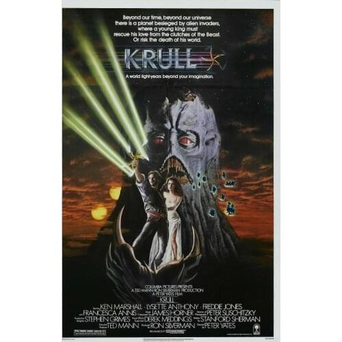 Krull Movie Art Film Print Silk Poster Home Wall Decor 24x36inch