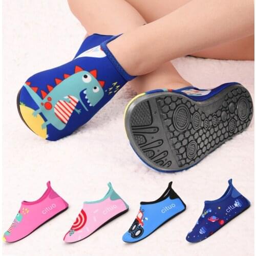 Baby Soft Floor Indoor Slipper Snorkeling Swim Socks Children Beach Shoes Boys And Girls Anti-slip Home Barefoot Kids Slippers