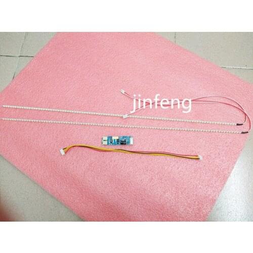 455mm LED Backlight lamp Strip Kit Adjustable brightness Update 20.1" wide 20 inch CCFL LCD to LEDCan be cut by every 3 lamps