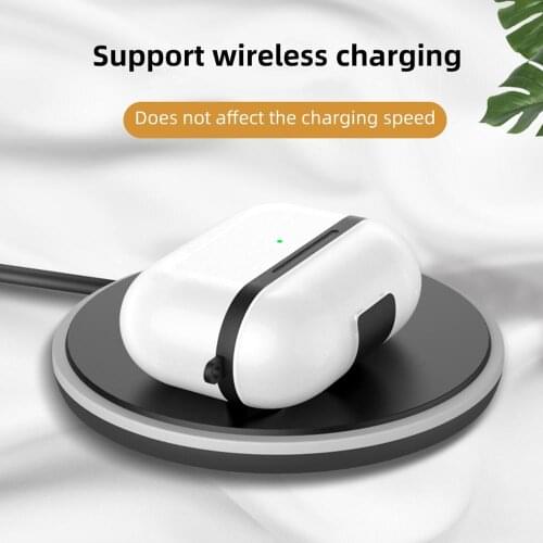 2020 New Original Luxury Shockproof Case For AirPods Pro Case Matte Transparent Protective Cover For AirPods 3 2 1 Coque Fundas