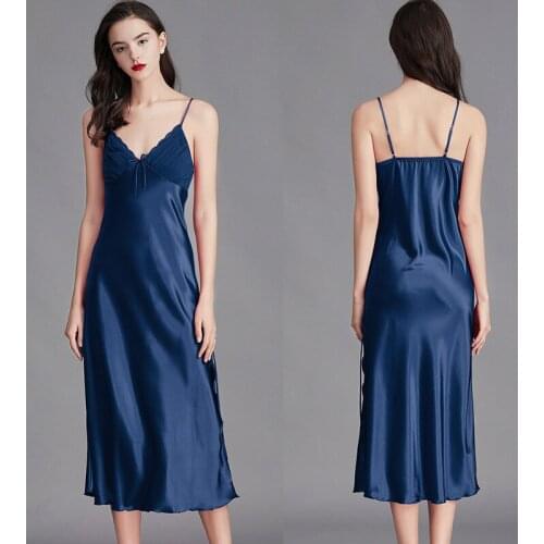 Solid Color Fashion Spaghetti Strap Sexy Romper Pajama For Women Onesies Silk Satin Womens Pajamas Bridal Wedding Nightwear