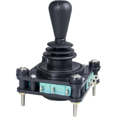 5A 240V Joystick Switch 4NO 4NC Momentary 2 4 position 360 Degree Spring Return 2.5mm Fixing Thread Cross Monolever Switch