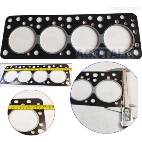 The cylidner head gasket for Yangdong engine Y480, when make the order, please check closely all the holes positions, thanks