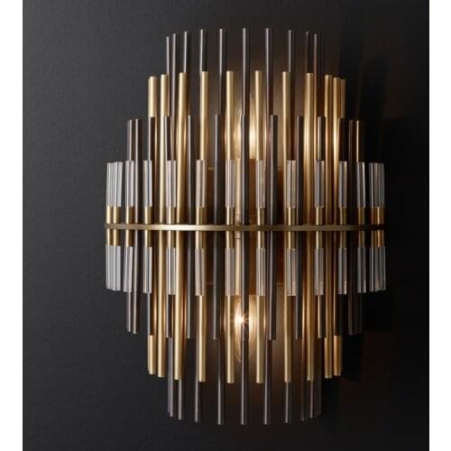 Light luxury nordic minimalist bedroom living room dining room bedside corridor simple wall lamp