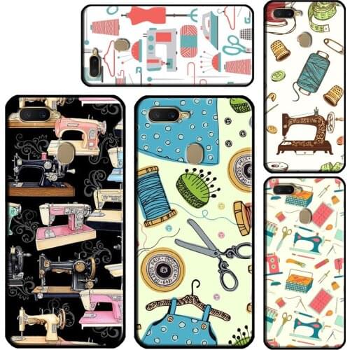 Sewing Machine For OPPO A53 A31 A5 A9 2020 A15 A91 A83 A3S A5S A1K Find X3 Pro F5 F7 A52 A72 Phone Case
