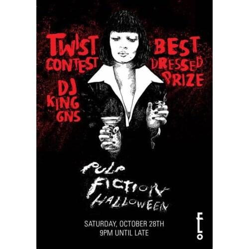 Lot style Choose Pulp Fiction Movie Art print Silk poster Home Wall Decor