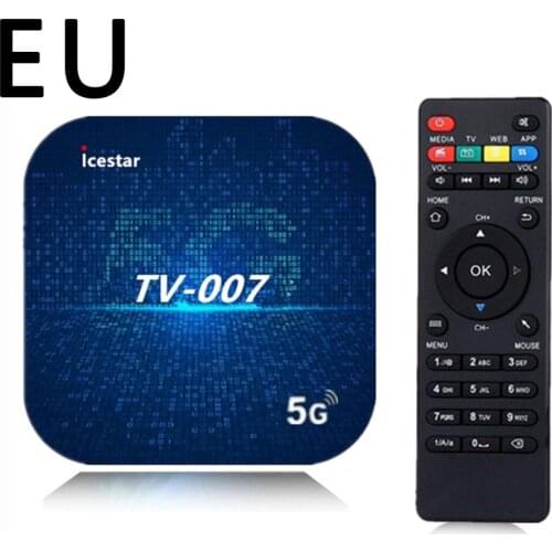 TV007 Tv Box Smart 4k 5G Wifi Smart Quad-core Wireless Network Set Top Box Dual Frequency Digital TV Set Top Box