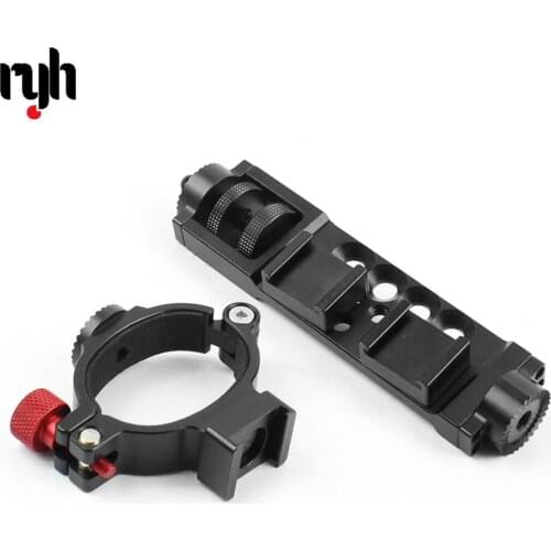 O-Ring Extension Arm Adapter Clamp for DJI Osmo Mobile 2 Video Microphone & LED Light Hot Shoe 1/4 Threads & Rosette Mount