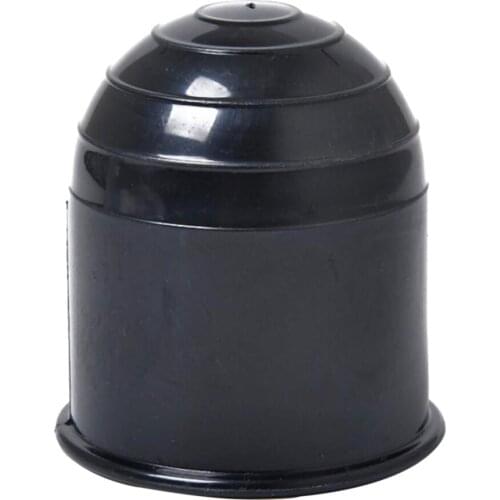70mm Black Plastic Tow Bar Ball Cover Cap Car Auto Hitch Towing Towball Protect For Most Vehicles