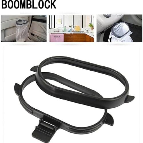 Auto Car-styling For Citroen C5 xsara picasso berlingo Hyundai I30 IX35 Accent Seat Leon Rubbish Bin Trash Bag Clips Accessories