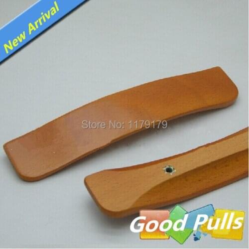 Free shipping hole space 64mm(2.5") wood pulls knobs ,brick red wooden drawer cabinet cupboard pulls knobs B301564