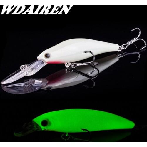 1Pcs Minnow Lure Metal Squid Hard Goods For Fishing Luminous Swimbait Sea River Shad Wobbler For Trolling Squid Fish Lures