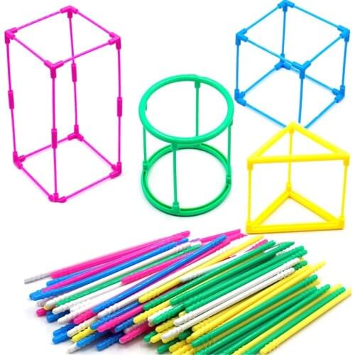 Geometric Shape Montessori Educational Toys For Children Creative Mathematics Teaching Aids Math Game Kids Preschool Learn Toy