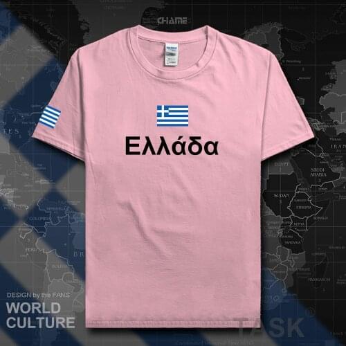 Greece mens t shirts fashion 2017 jersey nation team cotton t-shirt meeting fitness brand clothing tees country flag The Greek